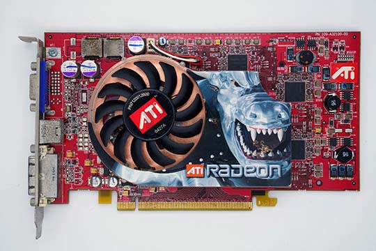 ATI Radeon X800 GT 128MB 显示卡（ATI Radeon X800GT 芯片）